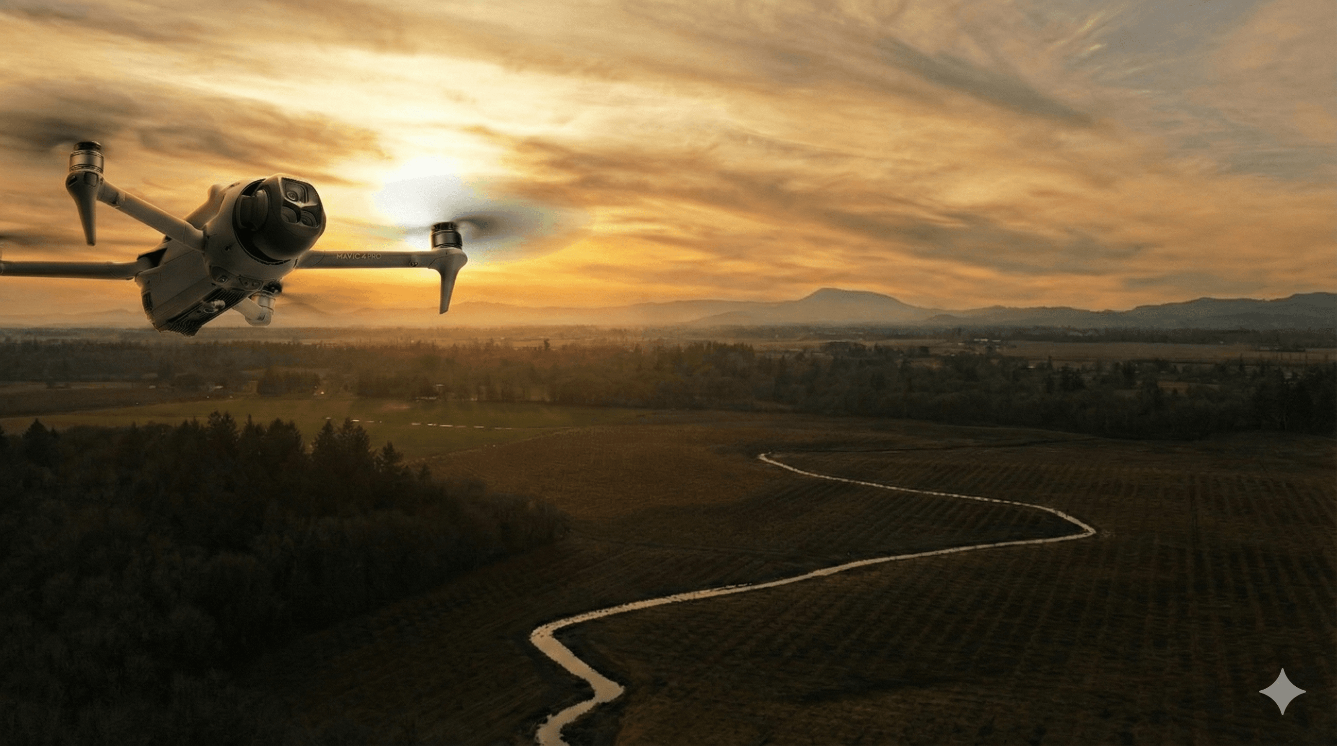 Willamette Valley aerial view